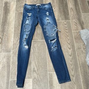 Kan Can Heavy Distressed Jeans